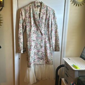 Knapp studio vintage floral print dress